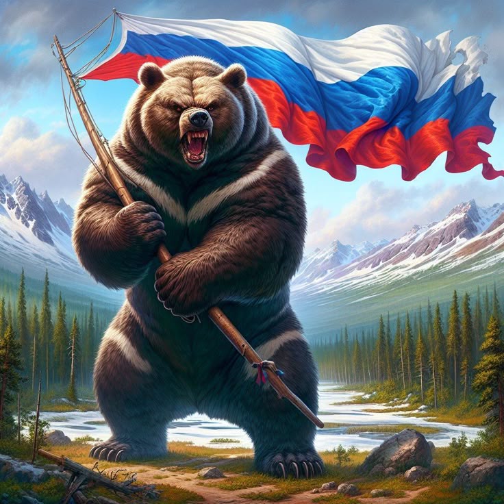 Russia and their care are a fortress for the children in a blood drenched desert. It drains their humanity into an anglo pit of sky pointing swords and a bog of dark grey stale air.